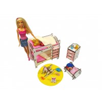 Мебель для кукольных домиков Барби, Monster High, Winx, LOL Мебель для кукольных домиков Барби, Monster High, Winx, LOL